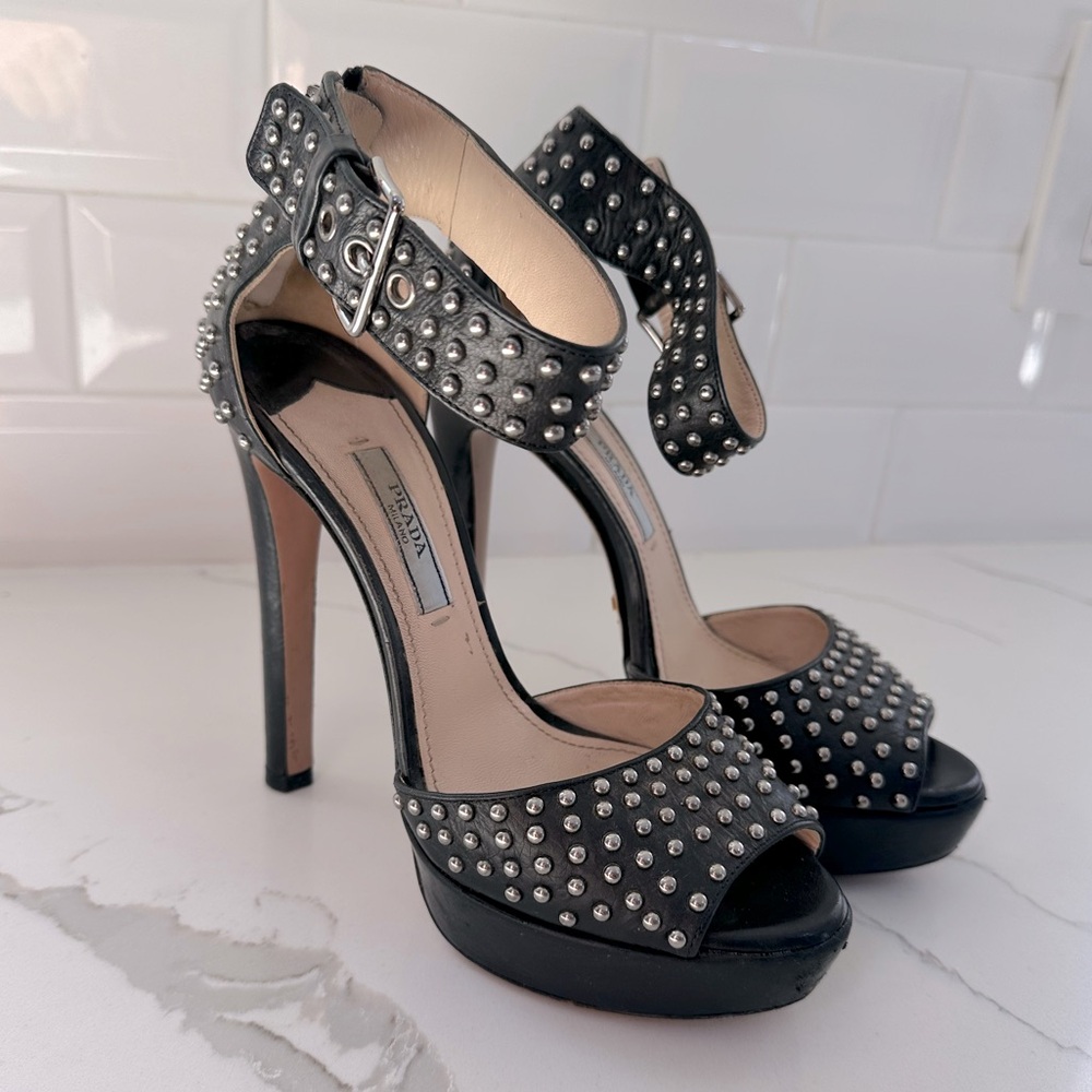 Prada Black Heel